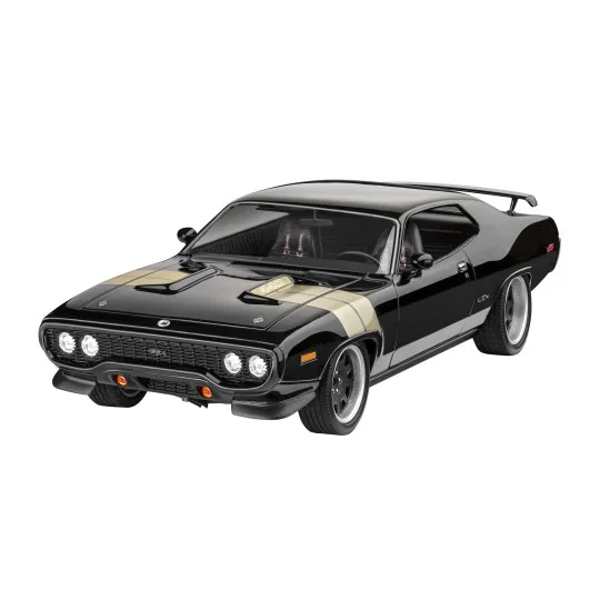 Plymouth Firebird GTX 1972 Dominic Fast & Furious 1/24 + Revell paintings Revell 07692F - 1 07692F-Plymouth Firebird GTX 1972 Dominic Fast & Furious 1/24 + Revell paintings - 07692F