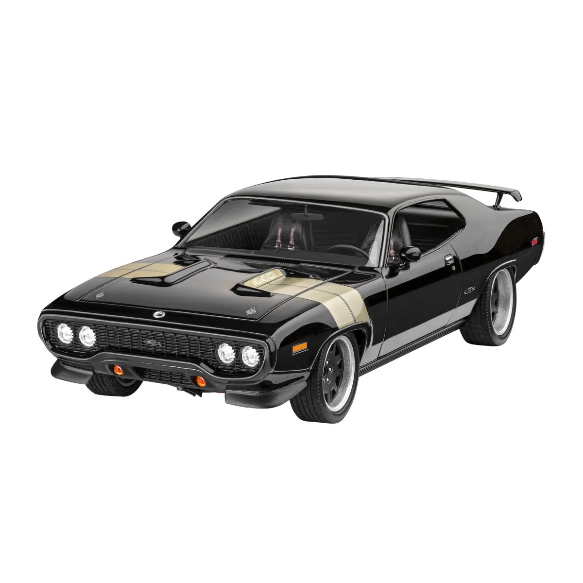 Plymouth Firebird GTX 1972 Dominic Fast & Furious 1/24 + Revell paintings Revell 07692F - 1 Plymouth Firebird GTX 1972 Dominic Fast & Furious 1/24 + Revell paintings Revell 07692F - 1