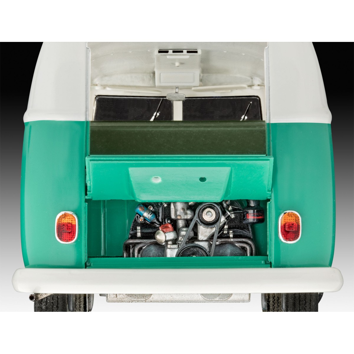 Volkswagen T1 bus 1/24 + Revell paints Revell 67675 - 4