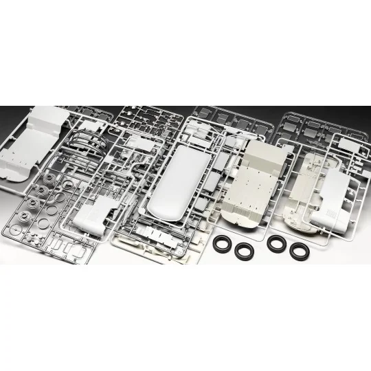 67675-Volkswagen T1 bus 1/24 + peintures Revell