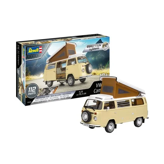 07676-Volkswagen Camping-Car T2 1/24 Revell