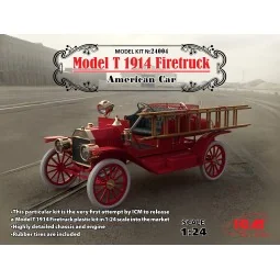 Ford Model T 1914 Pompiers US 1/24 ICM 24004 - 1