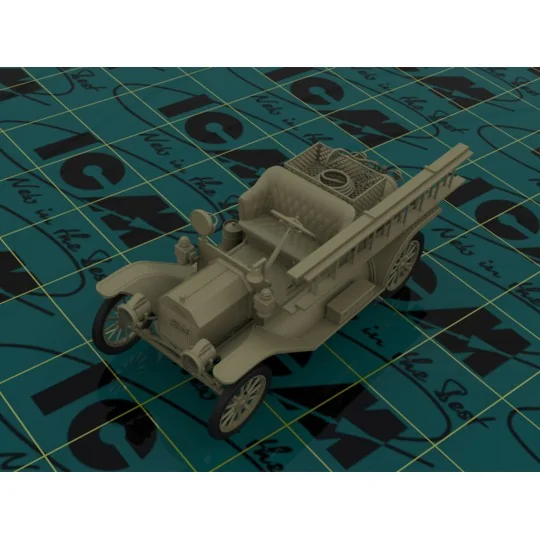 24004-Ford Model T 1914 Pompiers US 1/24 ICM