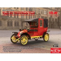 Renault AG 1910 Taxi Parisien 1/24 ICM 24030 - 1