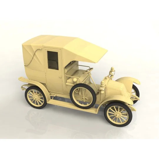Renault AG 1910 Taxi Parisien 1/24 ICM 24030 - 10 ICM-24030-Renault AG 1910 Taxi Parisien 1/24 ICM - 24030