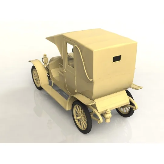 Renault AG 1910 Taxi Parisien 1/24 ICM 24030 - 13 24030-Renault AG 1910 Parisian Taxi 1/24 ICM - 24030