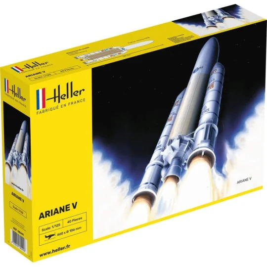HEL-80441-Fusée Ariane 5 1/125 Heller - HEL-80441