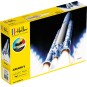 HEL-56441-Fusée Ariane 5 1/125 Heller + colle et peintures