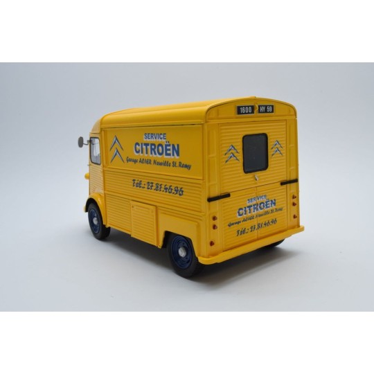 HEL-56744-Cotroën HY 1/24 Heller + glue and paints - HEL-56744