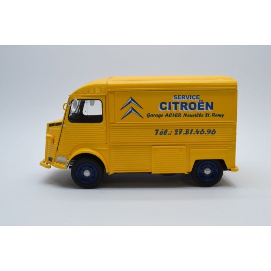 HEL-56744-Cotroën HY 1/24 Heller + glue and paints - HEL-56744