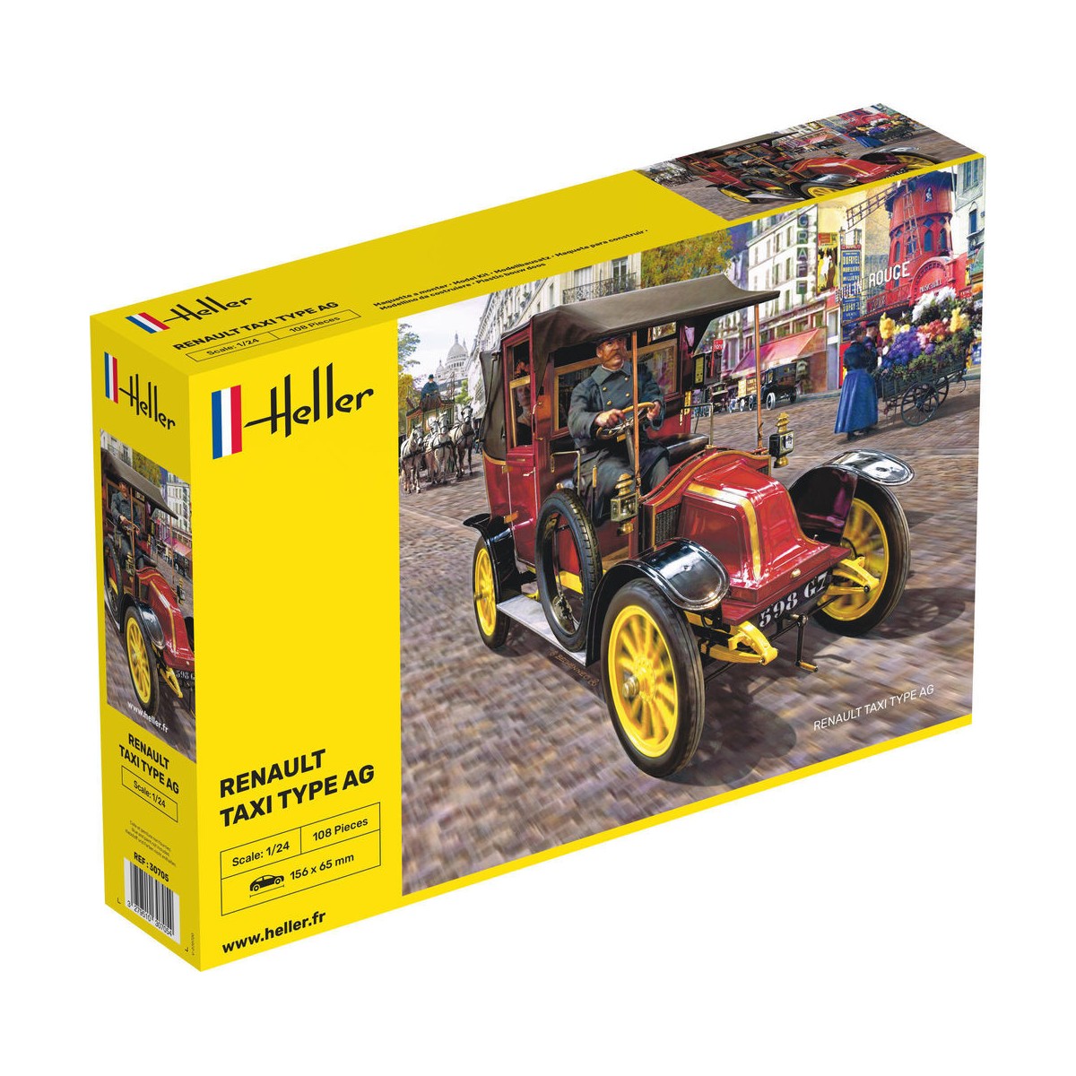 Renault Taxi Type AG 1/24 Heller Heller HEL-30705 - 1