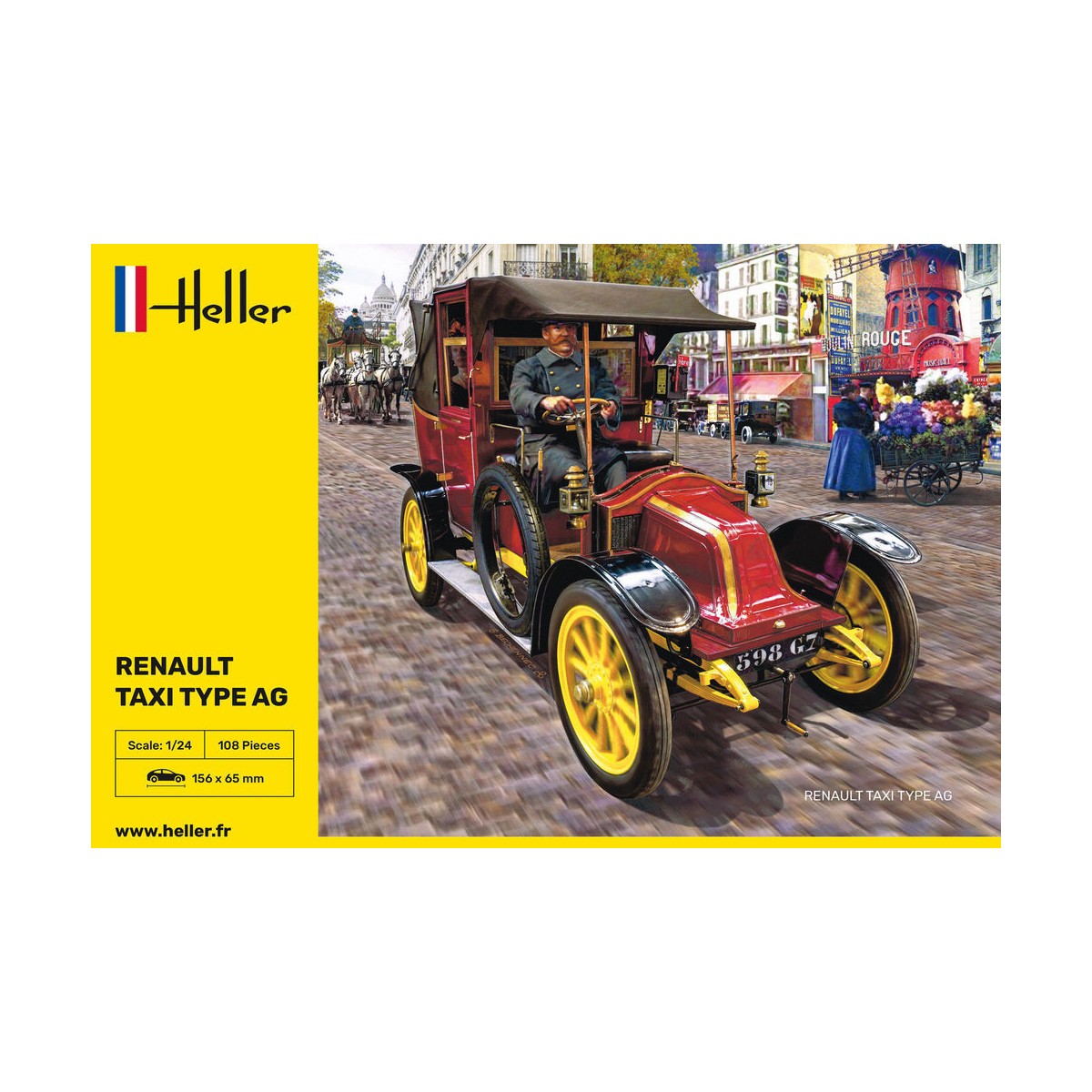 Renault Taxi Type AG 1/24 Heller Heller HEL-30705 - 2