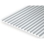 S1372080-Plaque rainurée en V 0.50x2.0x150x300mm Ref : 2080 - Evergreen - S1372080