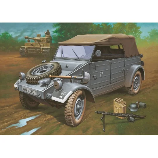 Military Kübelwagen Type 82 1/9 Revell 03500 - 3 03500-Military Kübelwagen Type 82 1/9 - 03500