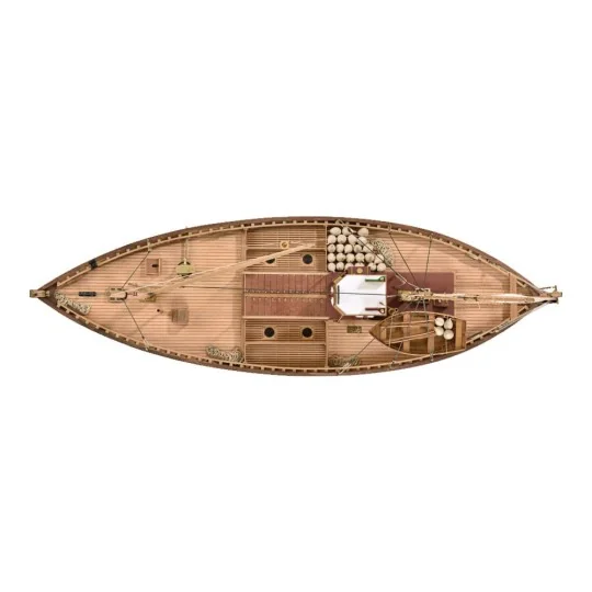 Bateau de pêche Ecossais Fifie 1/32 bateau en bois Amati Amati 1300/09 - 2 1300/09-Bateau de pêche Ecossais Fifie 1/32 bateau en bois Amati - 1300/09