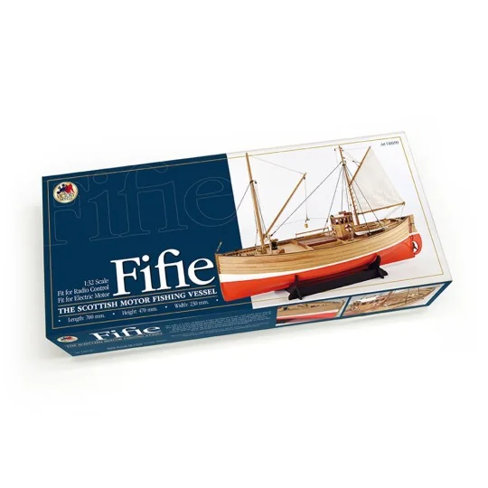 1300/09-Scottish fishing boat Fifie 1/32 wooden boat Amati