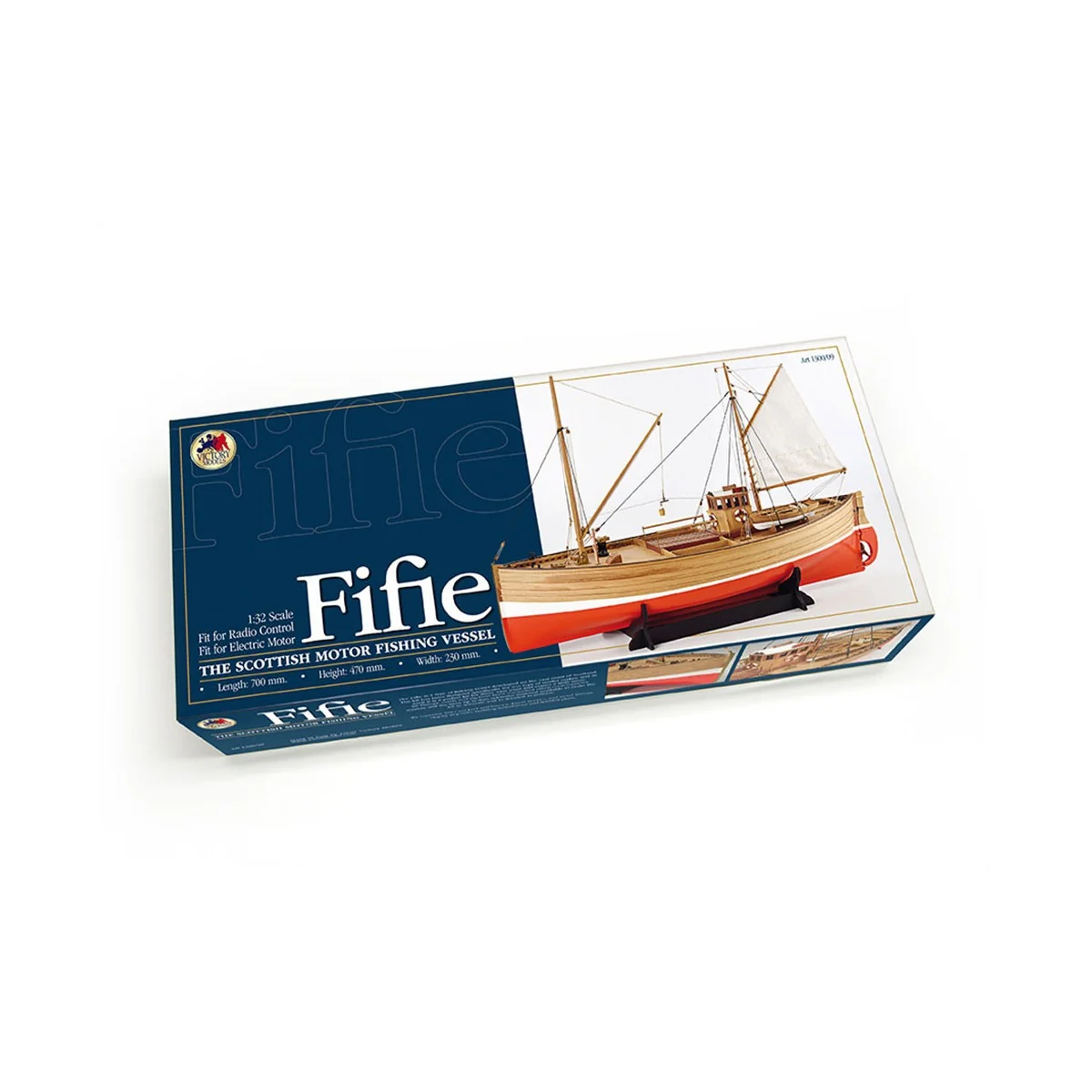 Bateau de pêche Ecossais Fifie 1/32 bateau en bois Amati Amati 1300/09 - 16