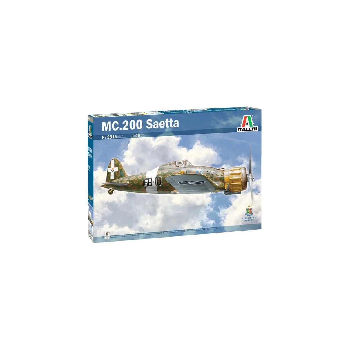 Macchi MC.200 Saetta 1/48 Italeri Italeri I2815 - 2 Macchi MC.200 Saetta 1/48 Italeri Italeri I2815 - 2