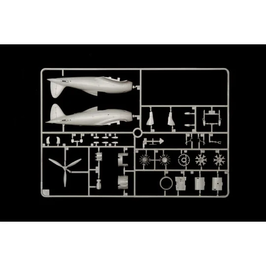 Macchi MC.200 Saetta 1/48 Italeri Italeri I2815 - 9 I2815-Macchi MC.200 Saetta 1/48 Italeri - I2815