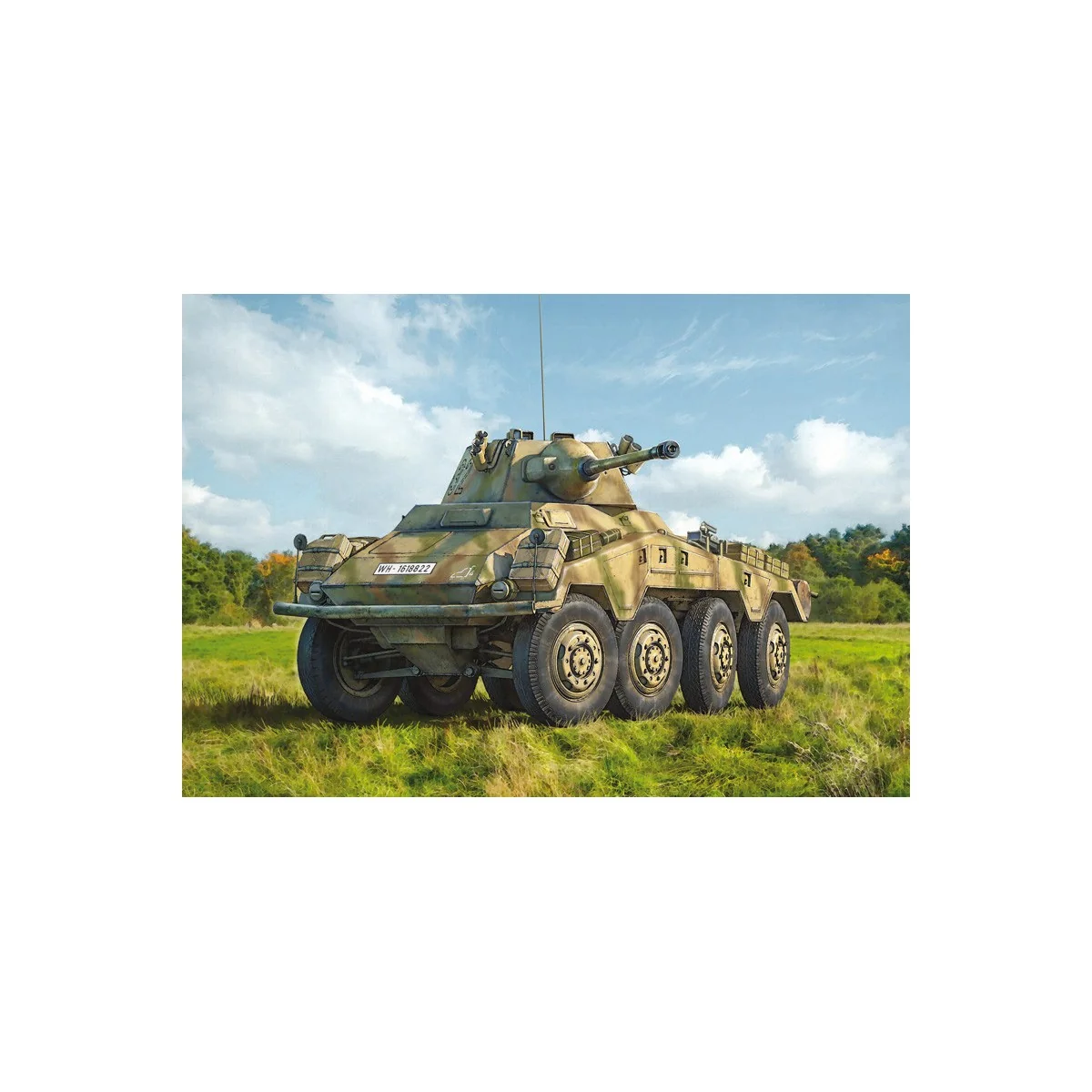 Armored Sd.Kfz.234/2 Puma 1/35 Italeri Italeri I6572 - 1 Armored Sd.Kfz.234/2 Puma 1/35 Italeri Italeri I6572 - 1