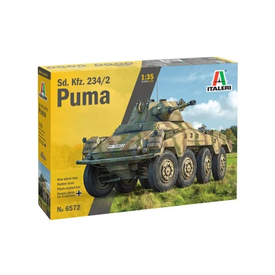 I6572-Blindé Sd.Kfz.234/2 Puma 1/35 Italeri - I6572