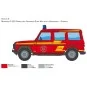 Mercedes G230 Pompiers 1/24 Italeri Italeri I3663 - 4 I3663-Mercedes G230 Pompiers 1/24 Italeri - I3663