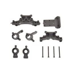 Fusées de roues + support amort. Pirate Booster Tracker Dune Ripper T2M T2M T4933/06N - 1