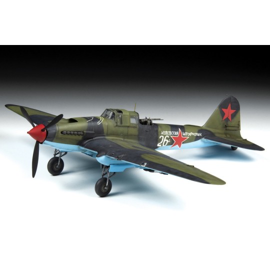 Aircraft IL-2M Sturmovik Mod. 1943 1/48 Zvezda Zvezda Z4826 - 4 Z4826-Aircraft IL-2M Sturmovik Mod. 1943 1/48 Zvezda - Z4826