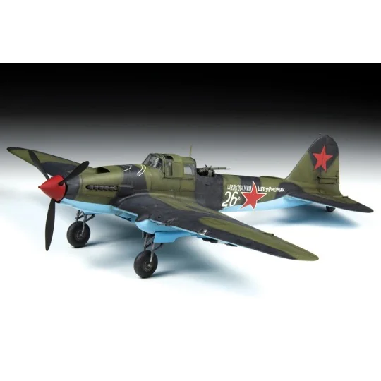 Aircraft IL-2M Sturmovik Mod. 1943 1/48 Zvezda Zvezda Z4826 - 4 Z4826-Aircraft IL-2M Sturmovik Mod. 1943 1/48 Zvezda - Z4826