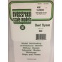 S1374040-V-groove plate 1.0x1.0x150x300mm Ref: 4040 - Evergreen - S1374040