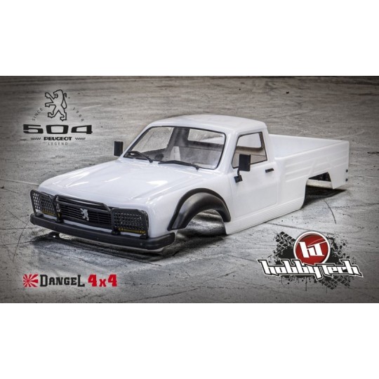 HT-SU1803021-Carrosserie Peugeot 504 pick-up sous licence 313mm 1/10 Hobbytech