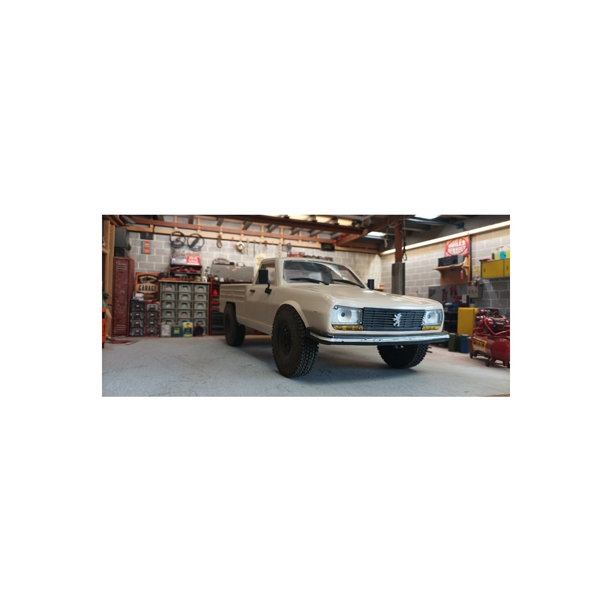 Carrosserie Peugeot 504 pick-up sous licence 313mm 1/10 Hobbytech Hobbytech HT-SU1803021 - 5