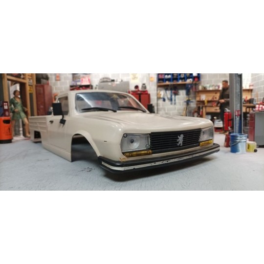 HT-SU1803021-Carrosserie Peugeot 504 pick-up sous licence 313mm 1/10 Hobbytech