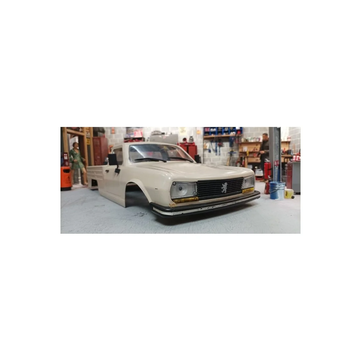 Carrosserie Peugeot 504 pick-up sous licence 313mm 1/10 Hobbytech Hobbytech HT-SU1803021 - 6 Carrosserie Peugeot 504 pick-up sous licence 313mm 1/10 Hobbytech Hobbytech HT-SU1803021 - 6