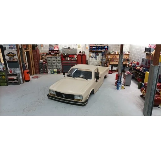 HT-SU1803021-Bodywork Peugeot 504 pick-up under license 313mm 1/10 Hobbytech - HT-SU1803021