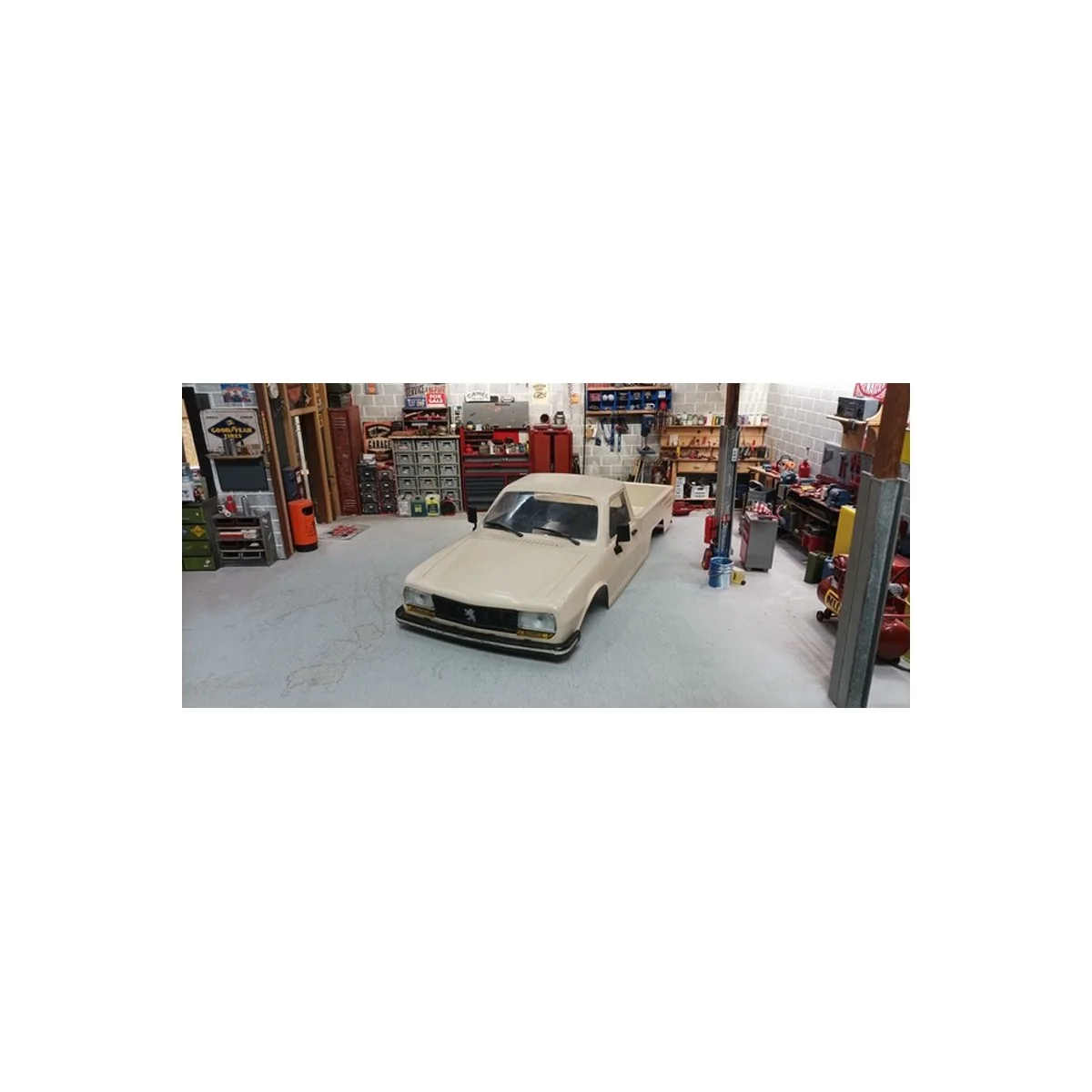 Carrosserie Peugeot 504 pick-up sous licence 313mm 1/10 Hobbytech Hobbytech HT-SU1803021 - 7 Carrosserie Peugeot 504 pick-up sous licence 313mm 1/10 Hobbytech Hobbytech HT-SU1803021 - 7