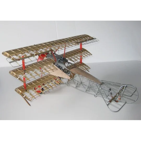 Fokker DR.1 Tri-Plan 1/16 Model Airways Model Airways MA1040 - 4 MA1040-Fokker DR.1 Tri-Plan 1/16 Model Airways - MA1040