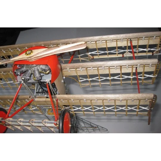 Fokker DR.1 Tri-Plan 1/16 Model Airways Model Airways MA1040 - 5 MA1040-Fokker DR.1 Tri-Plan 1/16 Model Airways - MA1040