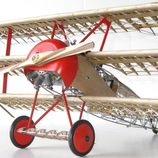 Fokker DR.1 Tri-Plan 1/16 Model Airways Model Airways MA1040 - 2 MA1040-Fokker DR.1 Tri-Plan 1/16 Model Airways - MA1040