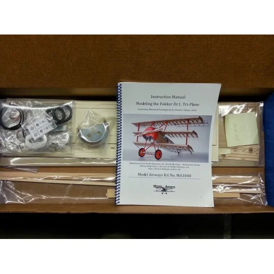 MA1040-Fokker DR.1 Tri-Plan 1/16 Model Airways