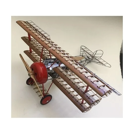 Fokker DR.1 Tri-Plan 1/16 Model Airways Model Airways MA1040 - 6 MA1040-Fokker DR.1 Tri-Plan 1/16 Model Airways - MA1040