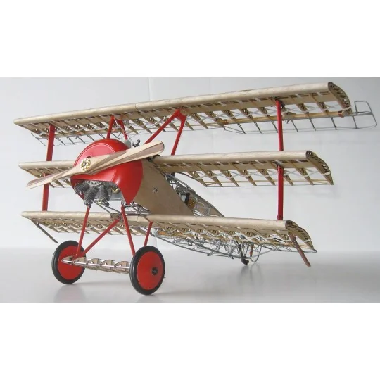 Fokker DR.1 Tri-Plan 1/16 Model Airways Model Airways MA1040 - 1 MA1040-Fokker DR.1 Tri-Plan 1/16 Model Airways - MA1040