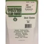V-grooved plate 1.0x2.0x150x300mm Ref: 4080 - Evergreen - S1374080 ... S1374080-V-grooved plate 1.0x2.0x150x300mm Ref: 4080 - Evergreen - S1374080