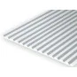V-grooved plate 1.0x2.5x150x300mm Ref: 4100 - Evergreen - S1374100 ... S1374100-V-grooved plate 1.0x2.5x150x300mm Ref: 4100 - Evergreen - S1374100