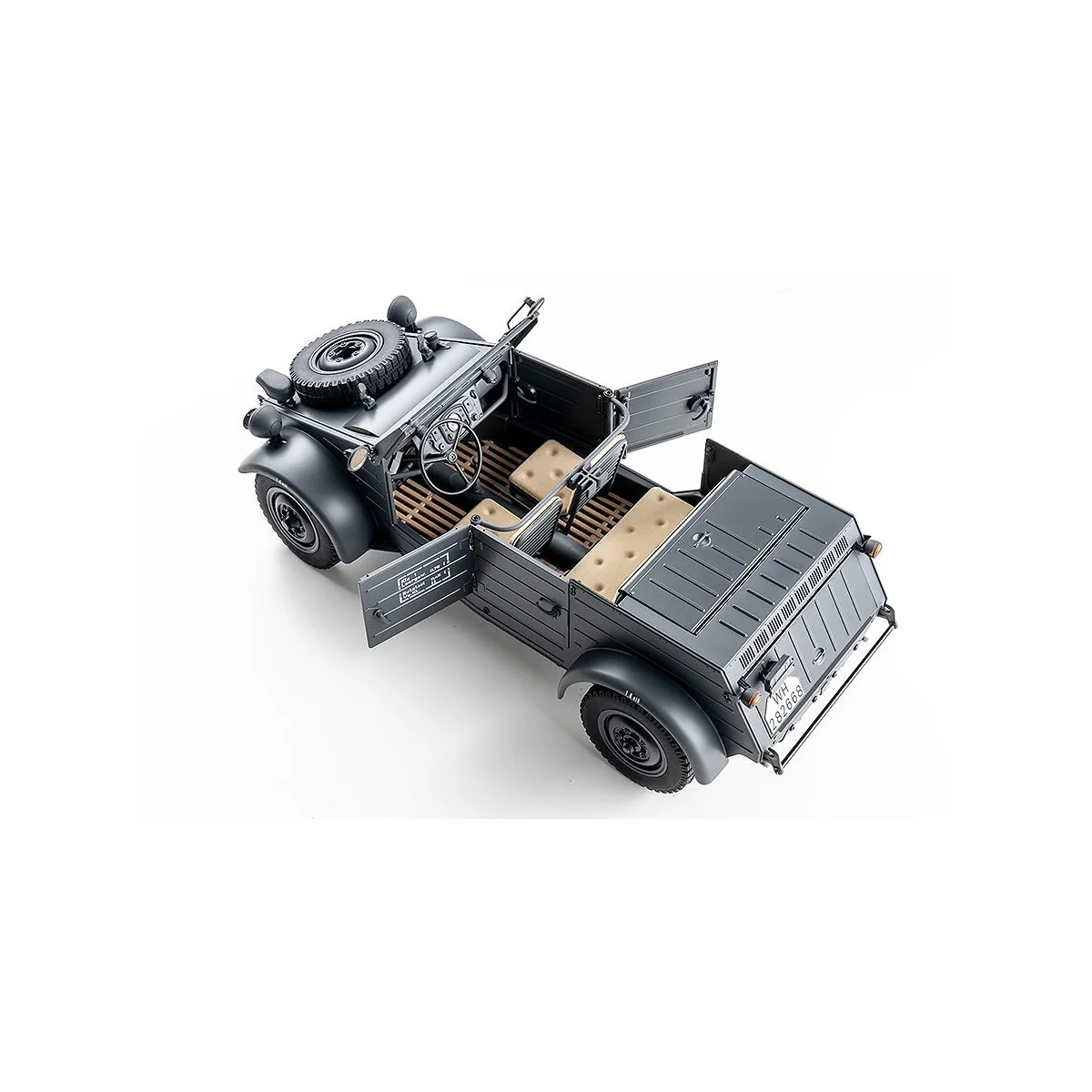 copy of Jeep Willys 1941 MB Scaler 1/12 RTR Roc Hobby Roc Hobby ROC11241 - 3