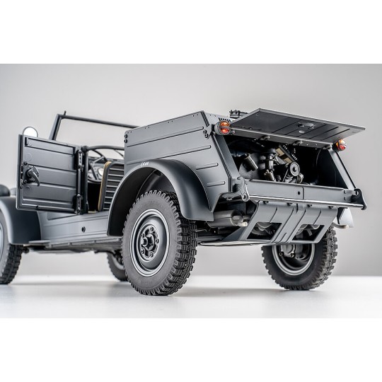ROC11241-Kubelwagen Type 82e 4WD 1/12 RTR Roc Hobby - ROC11241
