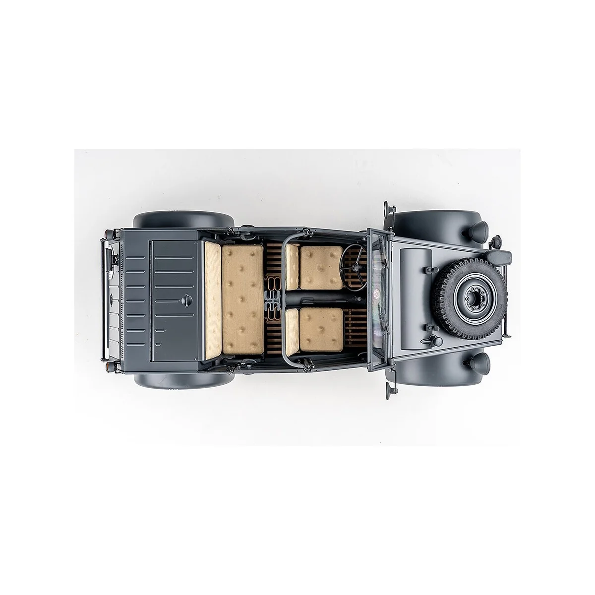 copy of Jeep Willys 1941 MB Scaler 1/12 RTR Roc Hobby Roc Hobby ROC11241 - 17