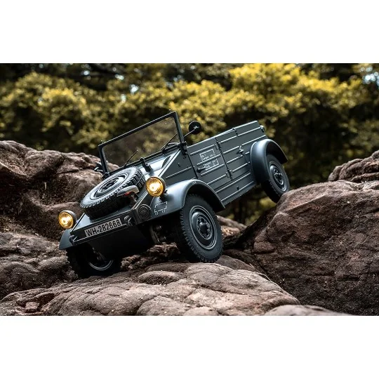 ROC11241-Kubelwagen Type 82e 4WD 1/12 RTR Roc Hobby - ROC11241