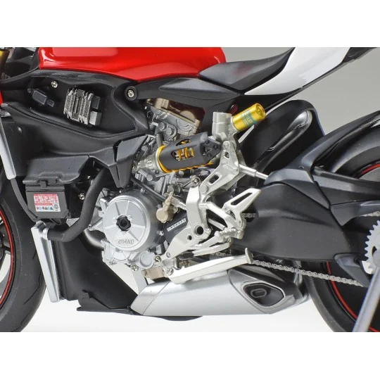 Moto Ducati 1199 Panigale Tricolore 1/12 Tamiya Tamiya 14132 - 5 14132-Moto Ducati 1199 Panigale Tricolore 1/12 Tamiya - 14132