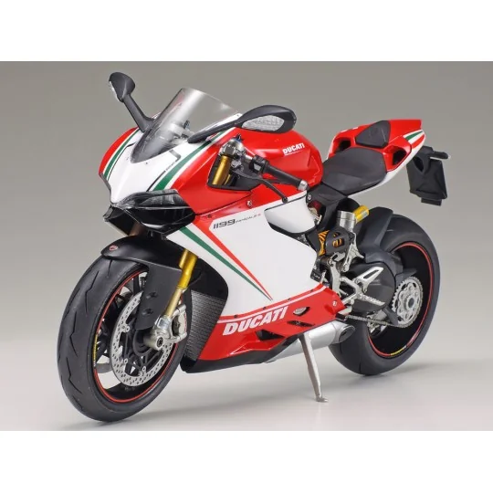 Moto Ducati 1199 Panigale Tricolore 1/12 Tamiya Tamiya 14132 - 3 14132-Moto Ducati 1199 Panigale Tricolore 1/12 Tamiya - 14132